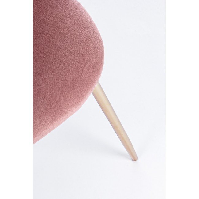 SEDIA TANYA VELLUTO ROSA 0733300 BIZZOTTO - immagine 4