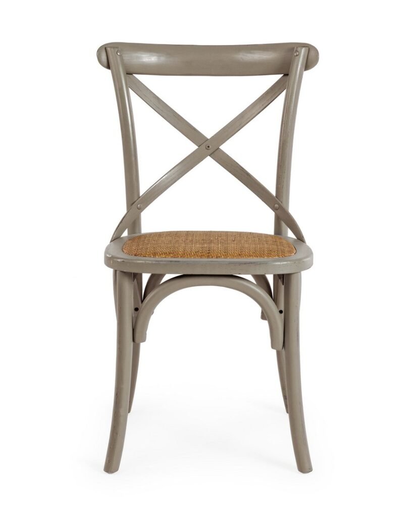Sedia Cross grigio scuro 0743227 Andrea Bizzotto