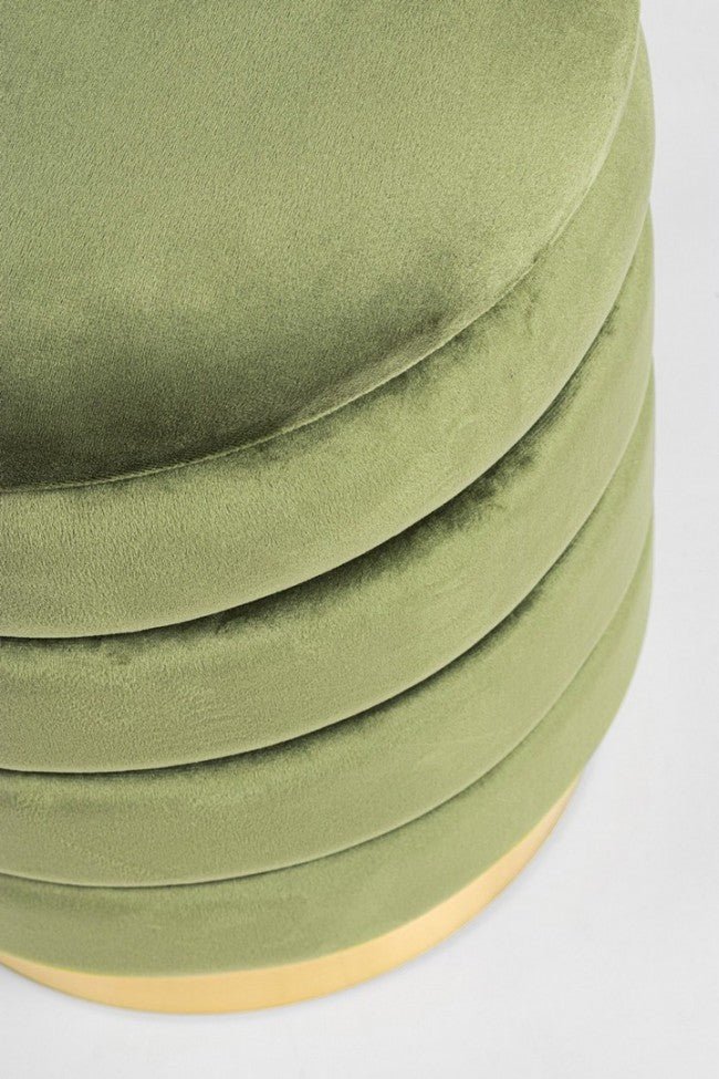 Set2 pouf contenitore in legno olive - darina 0720592 Andrea Bizzotto - immagine 4