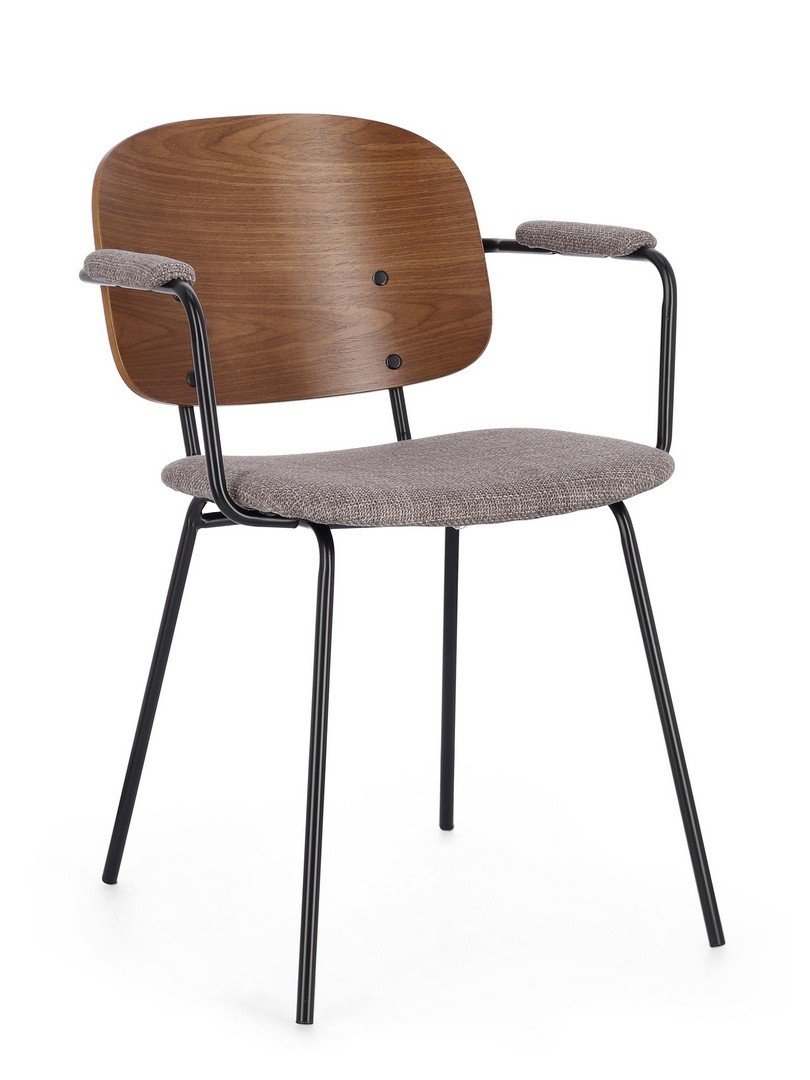 SEDIA C-BR SIENNA GRIGIO 0743736 Andrea Bizzotto - immagine 2