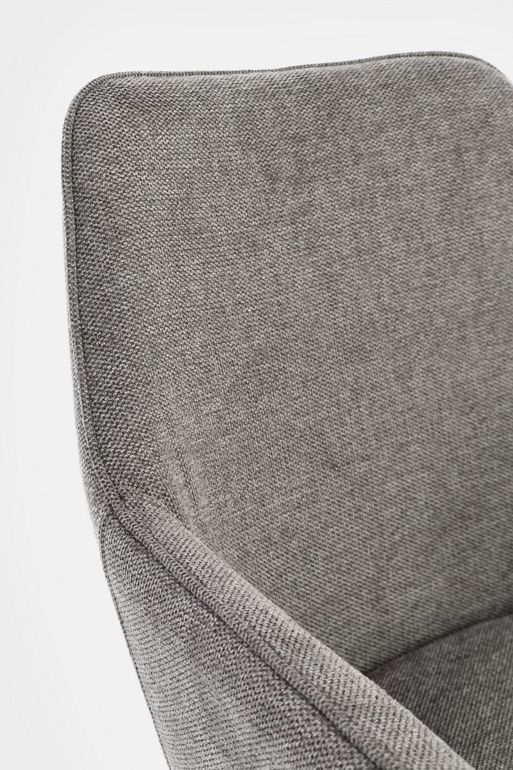 Sedia c/br Cora nero/grigio scuro 0730125 Andrea Bizzotto - immagine 7
