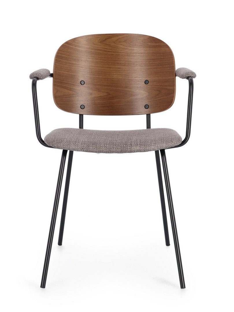SEDIA C-BR SIENNA GRIGIO 0743736 Andrea Bizzotto