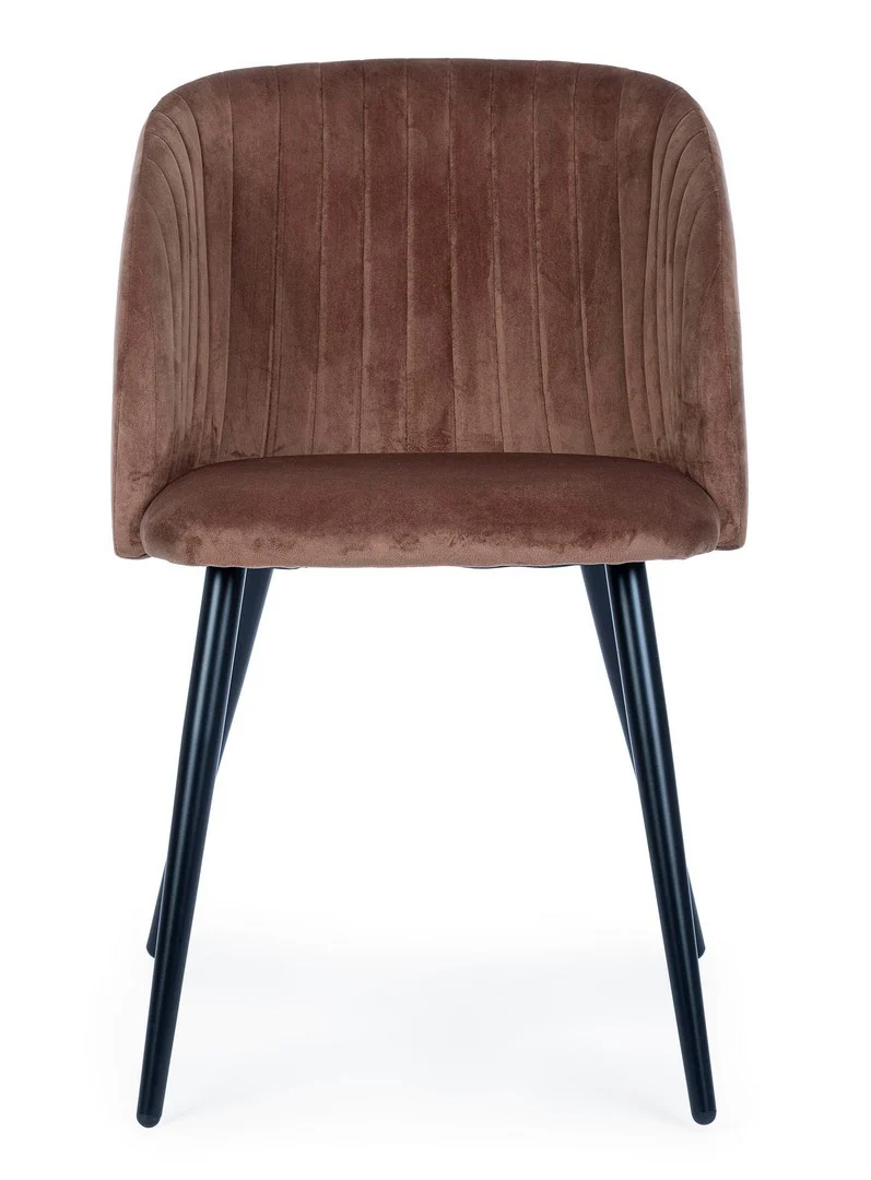 Sedia "Queen" velvet ruggine 0734286 Andrea Bizzotto - immagine 3