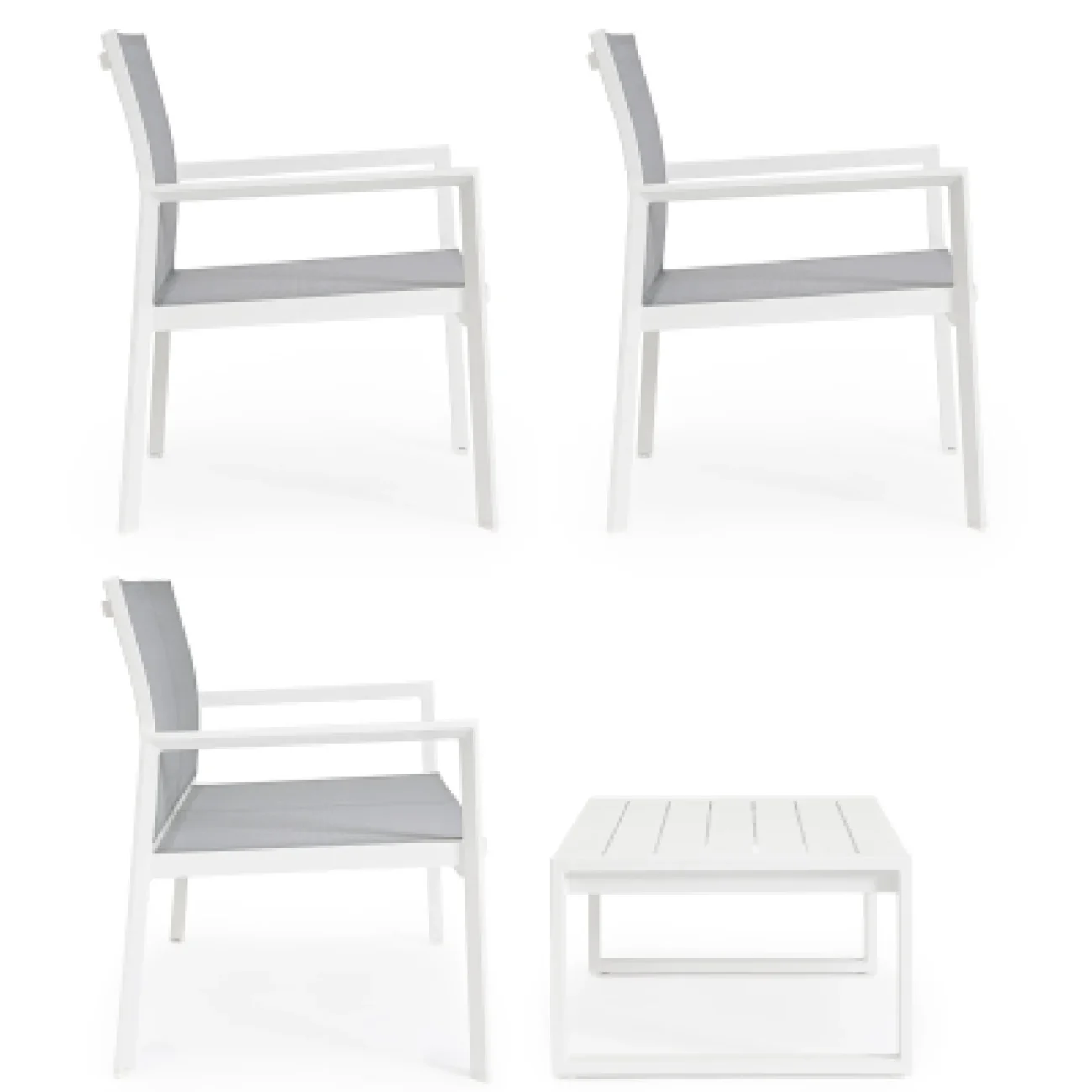 SET 4 SALOTTO KALIEN BIANCO 063601 ANDREA BIZZOTTO - immagine 5
