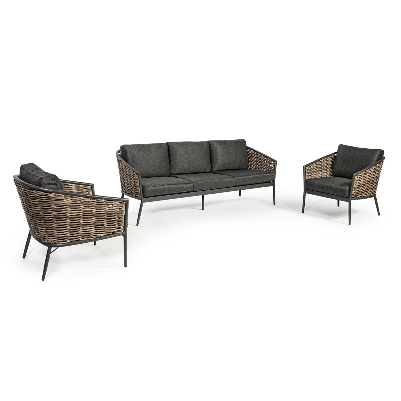SET 3 C-C MARIBELA ANTRACITE 0663116 ANDREA BIZZOTTO - immagine 2