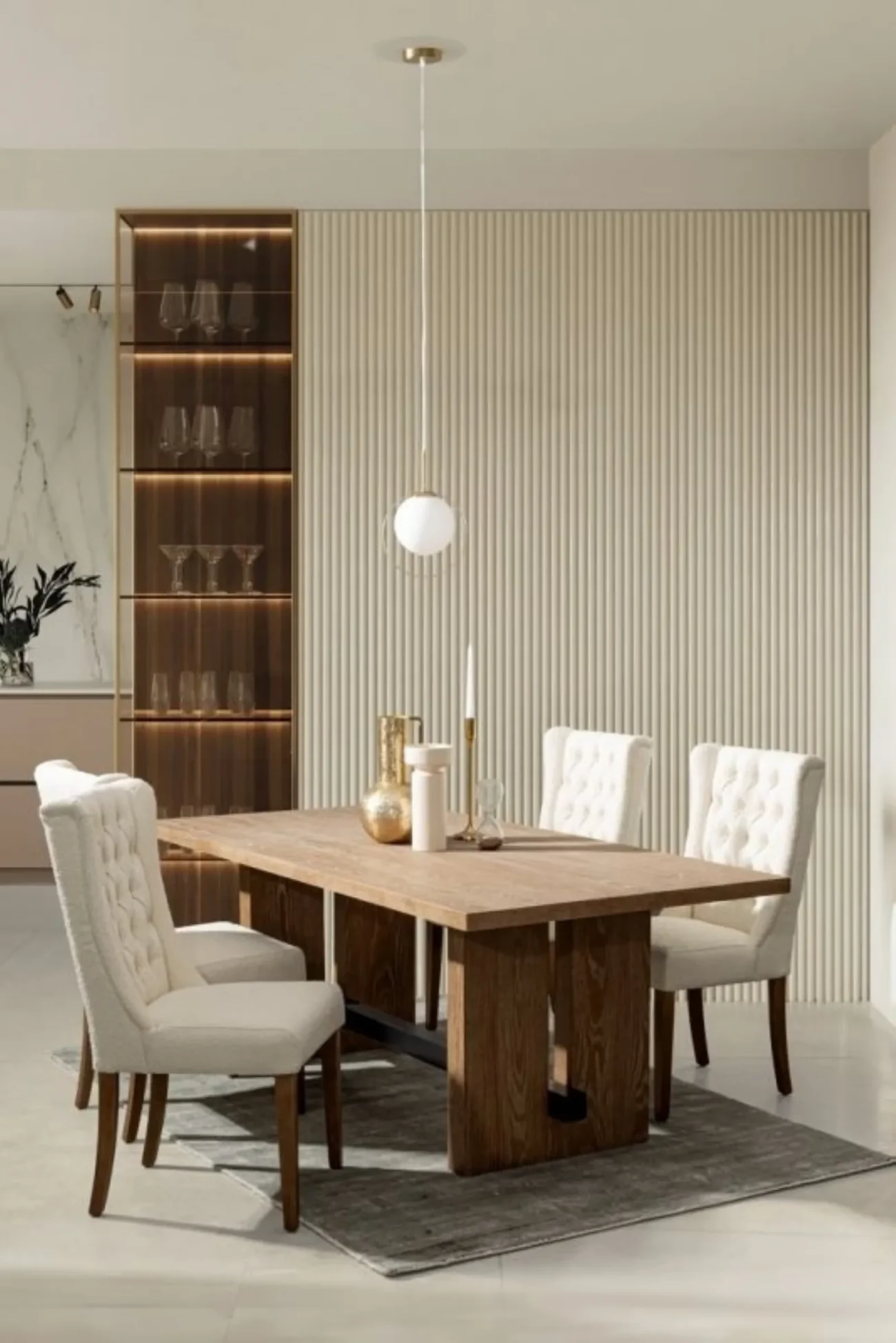 SEDIA COLUMBIA BEIGE 0748322 ANDREA BIZZOTTO