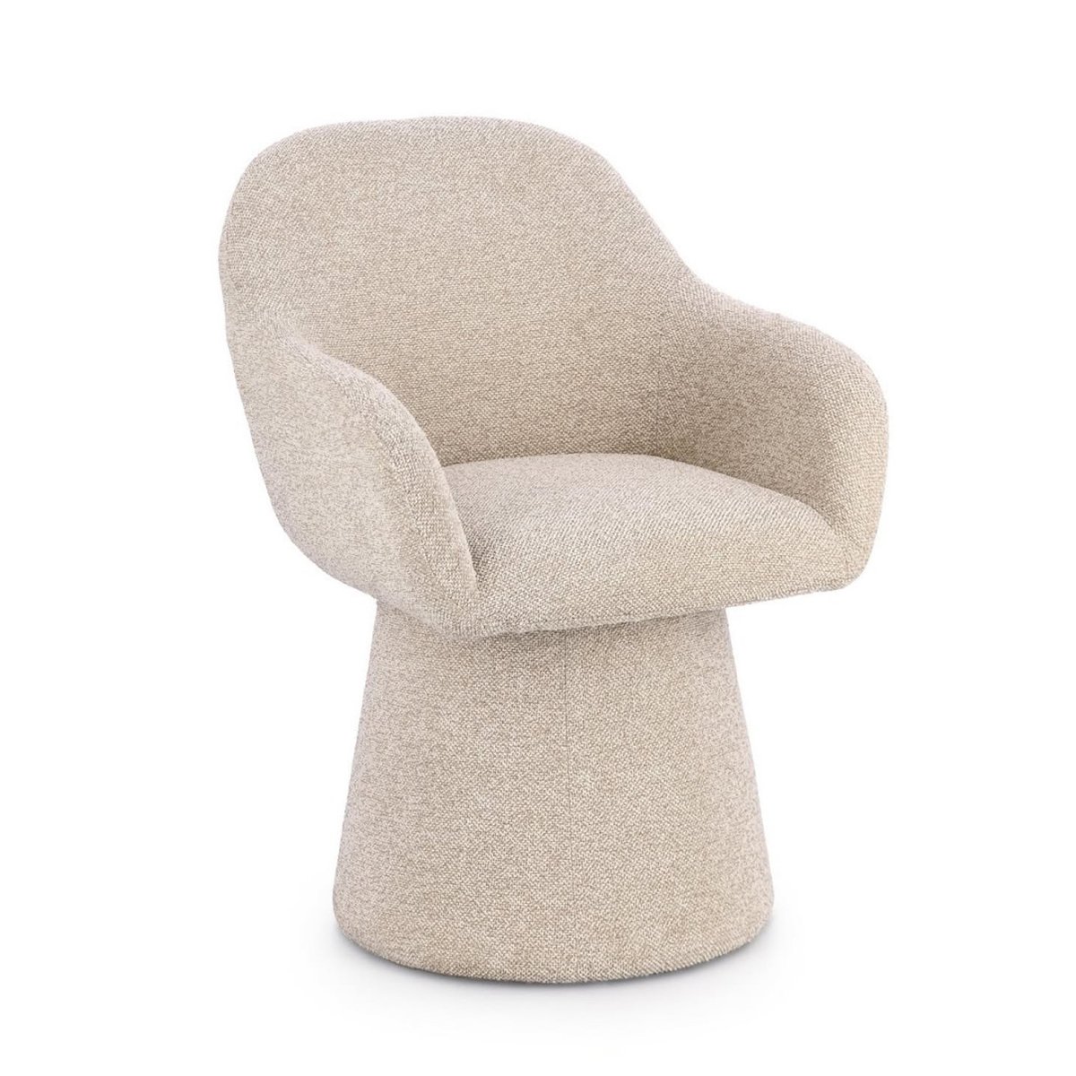 Poltrona Girevole Antara beige 0734543 ANDREA BIZZOTTO
