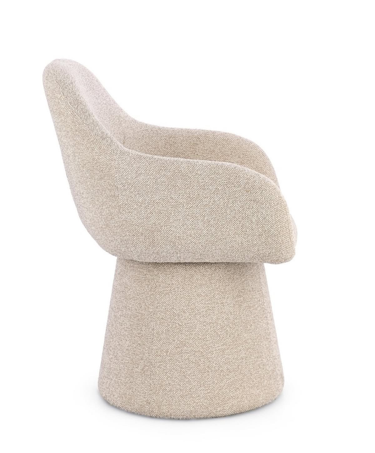 Poltrona Girevole Antara beige 0734543 ANDREA BIZZOTTO - immagine 5